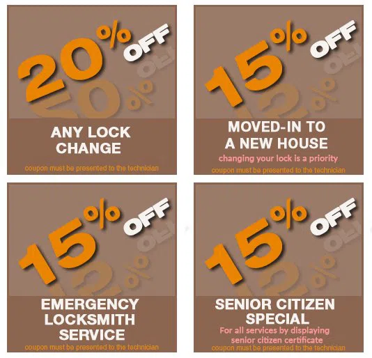 Audubon Park FL Locksmith Store, Audubon Park, FL 407-674-9998 - coupon19-set-four
